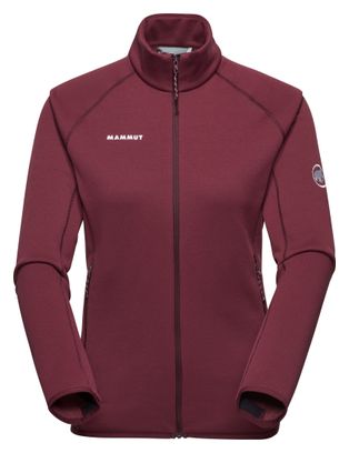 Mammut Aconcagua fleecejack rood voor dames