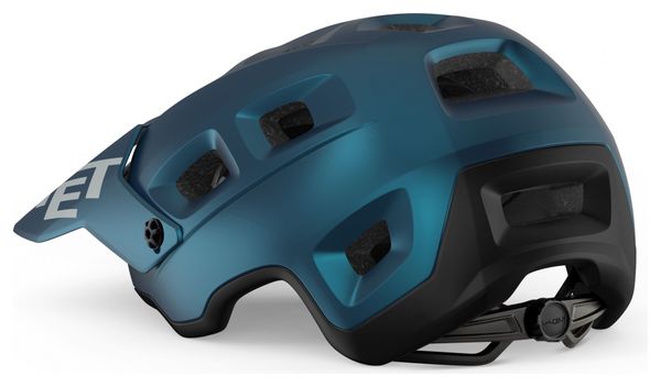 MET Terranova All-Mountain Helm Turquoise Zwart Mat 2022