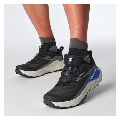 Zapatillas de trail Salomon Genesis GTX Negro/Azul Hombre