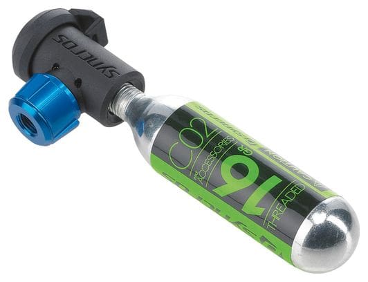 Syncros Nozzle CO2 Inflator + 16 g Threaded Cartridge