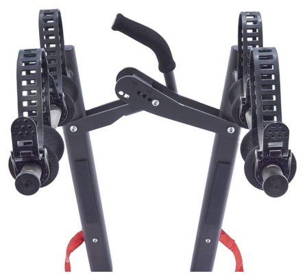 Mottez A032P2ELEC Portabiciclette Towball - 2 Biciclette Elettriche Sospese