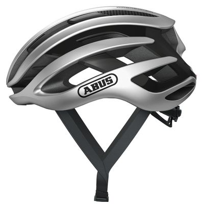 Abus AirBreaker Helm in glänzendem Grau