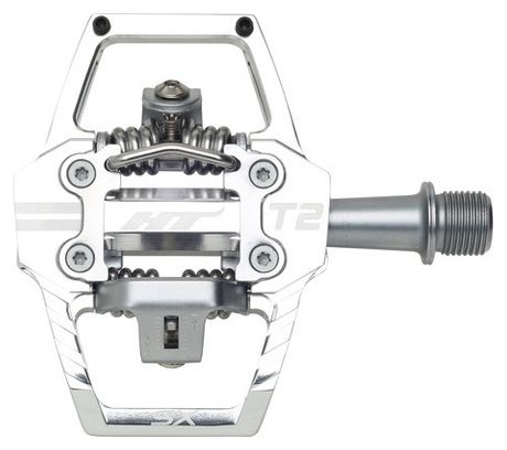 HT Components T2-SX Pedalen Zilver