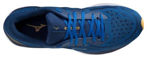 Chaussures de Running Mizuno Wave Skyrise 4 Bleu Jaune