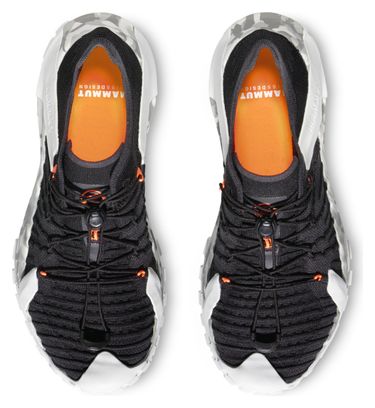 Chaussures d'Approche Mammut Hueco Knit II Low Noir/Blanc