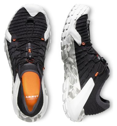 Chaussures d'Approche Mammut Hueco Knit II Low Noir/Blanc