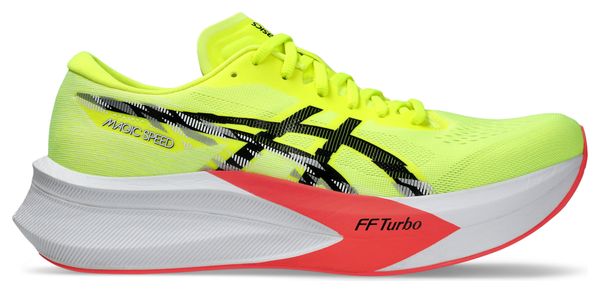 Chaussures Running Asics Magic Speed 4 Jaune/Rouge Homme