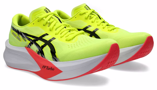Scarpe da corsa Asics Magic Speed 4 Giallo/Rosso Uomo