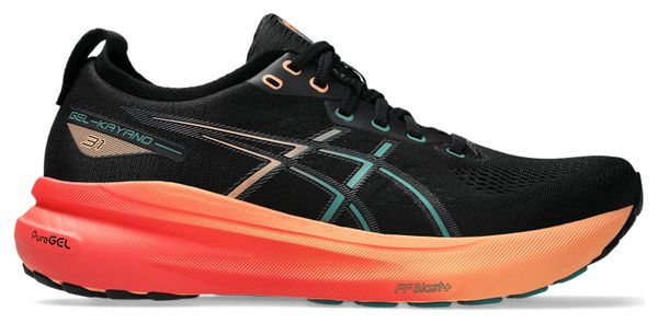 Chaussures Running Asics Gel-Kayano 31 Noir/Orange Homme