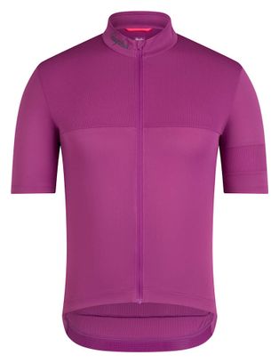 Herren Kurzarm Trikot Rapha Brevet Element Violett
