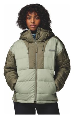 Damesjas Columbia Pike Lake III met capuchon Groen