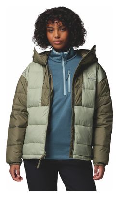 Damesjas Columbia Pike Lake III met capuchon Groen