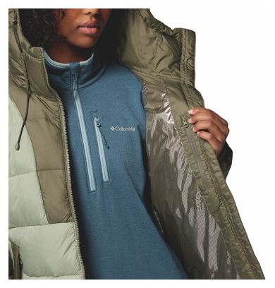 Damesjas Columbia Pike Lake III met capuchon Groen