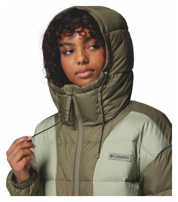 Damesjas Columbia Pike Lake III met capuchon Groen