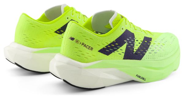 New Balance FuelCell SuperComp Pacer v2 Running Shoes, Green/Yellow, Women's