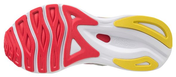 Mizuno Wave Sky 6 Zapatillas de Running Blanco Rojo Amarillo Mujer