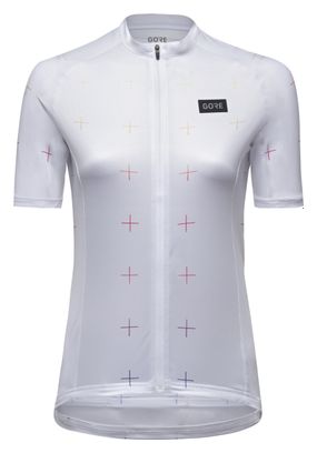 Gore Wear Daily Women's Short Sleeve Jersey White/Multicolor