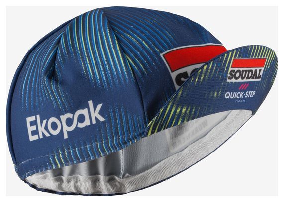 Casquette Castelli Soudal Quickstep Bleu