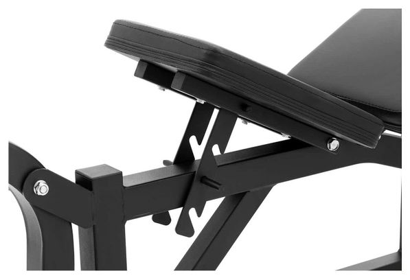 Banc de musculation capacité de charge jusqu'à 100 kg réglable inclinaison 180 - 152° banc musculation banc d'entraînement banc de sport 14_0007976