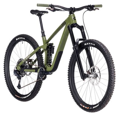VTT Tout-Suspendu Cube Stereo One77 C:68X TM 29 Sram GX Eagle 12V 29'' Vert Olive 2023