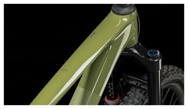 VTT Tout-Suspendu Cube Stereo One77 C:68X TM 29 Sram GX Eagle 12V 29'' Vert Olive 2023