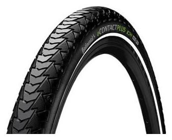 CONTINENTAL Pneu extérieur eContact Plus 28 x 2.20 Noir avec réflexion