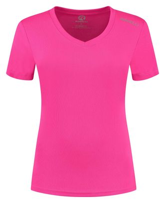T-Shirt De Sport Manches Courtes Rogelli - Femme - Rose