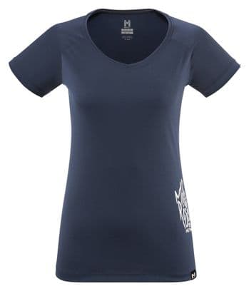 Women's Millet Trekker Blue Technical T-Shirt