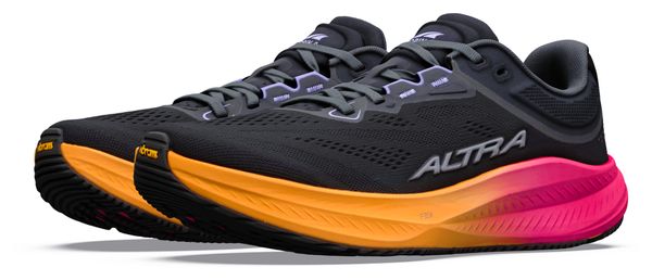 Altra Torin 9 Women's Running Shoes - Black/Pink/Orange