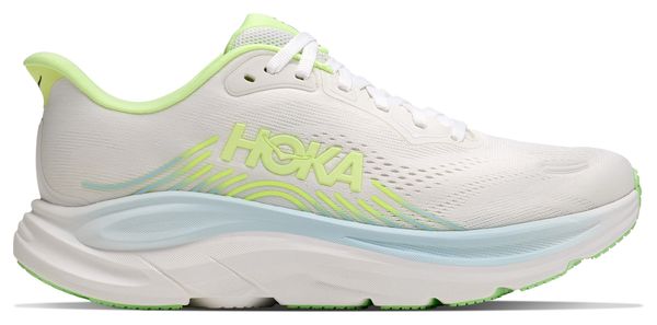 Hoka Clifton 11 Large hardloopschoenen, wit/blauw, dames