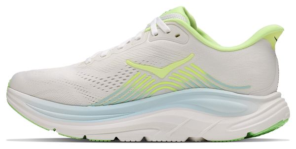 Hoka Clifton 11 Large hardloopschoenen, wit/blauw, dames