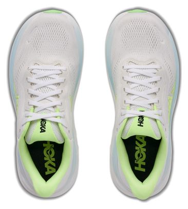 Hoka Clifton 11 Large hardloopschoenen, wit/blauw, dames