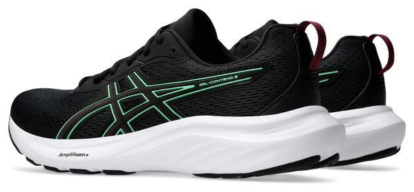 Asics Gel-Contend 9 Hardloopschoenen Zwart/Groen Heren