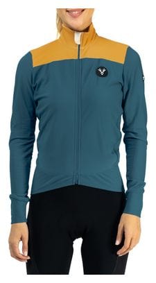 LeBram Ventoux Women Long Sleeves Jersey Pelforth Blue