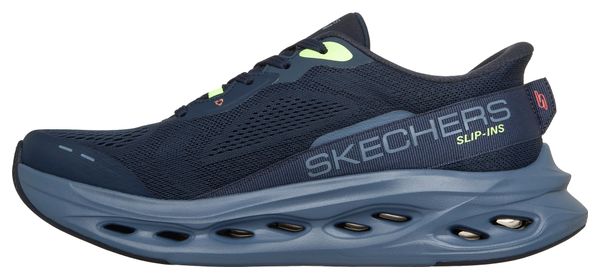 Skechers Slip-ins Max Cushioning Glide-Step Laufschuhe für Herren, blau