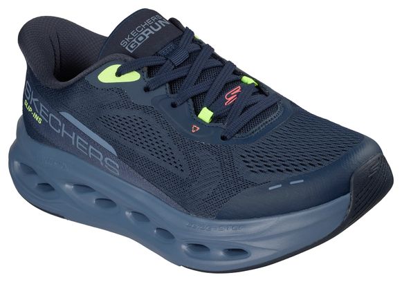 Skechers Slip-ins Max Cushioning Glide-Step Laufschuhe für Herren, blau