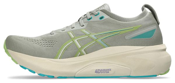 Chaussures Running Asics Gel-Kayano 31 Gris/Vert/Bleu Homme