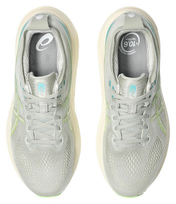 Chaussures Running Asics Gel-Kayano 31 Gris/Vert/Bleu Homme