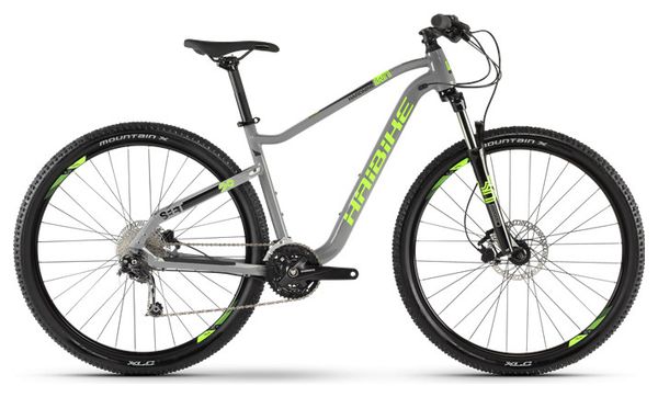 Haibike MTB Hardtail Seet HardNine 4.0 Shimano Deore 9s Grey / Green 2020