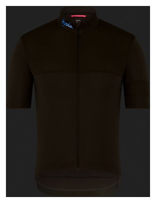 Maglia Rapha Brevet Element Khaki da uomo a maniche corte
