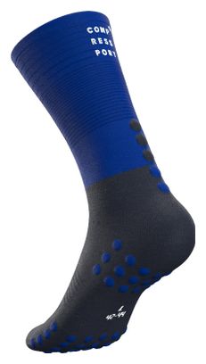 Calcetines de compresión Compressport Mid Compression azules