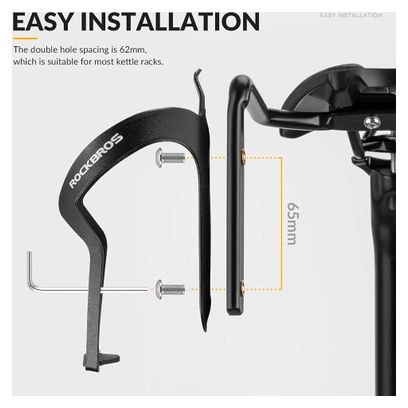 Stabilisateur de Sacoche de Selle Multifonctionnel - Noir