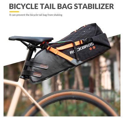 Stabilisateur de Sacoche de Selle Multifonctionnel - Noir