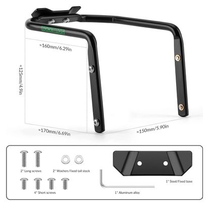 Stabilisateur de Sacoche de Selle Multifonctionnel - Noir