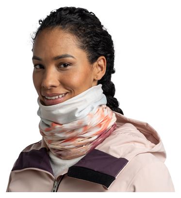 Buff Reversible Beige Fleece Choker