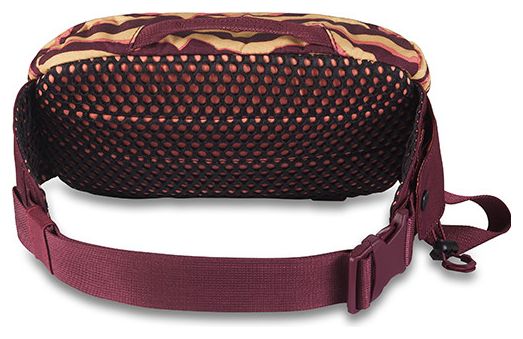 Ceinture Banane Dakine Hot Laps 1LOchre Strpe/Port Rouge / Jaune