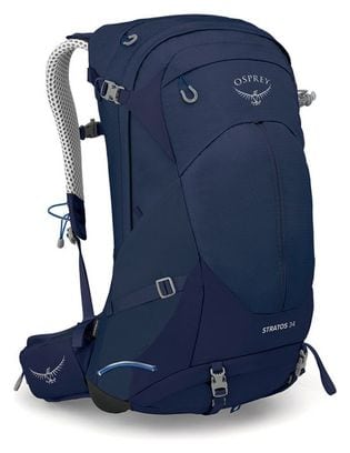 Bolsa de senderismo azul Osprey Stratos 34 para hombre
