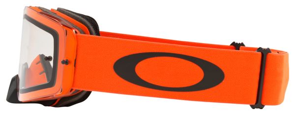 Oakley Front Line MX Motorcycle Strap Orange Clear Lenses / Ref: OO7087-78