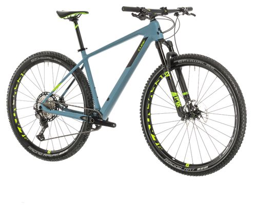 Cube Hardtail MTB Reaction C:62 SL Shimano XT 12s Grey / Blue 2020