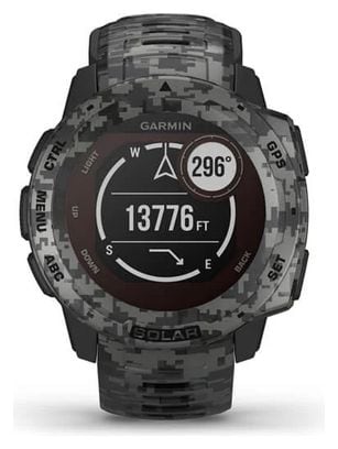 GARMIN Instinct Solar  Graphite Camo